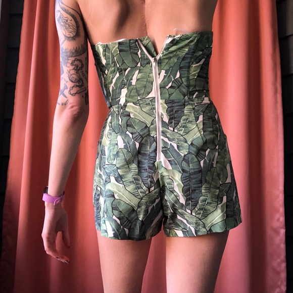 tropical mini romper - Picture 3 of 3